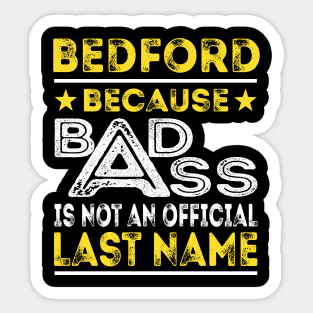 BEDFORD Sticker